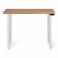 Adjustable table support AdapDesk Smart 4L 2 Motor 36mm Golden Wood, Snow White, photo 5 mini
