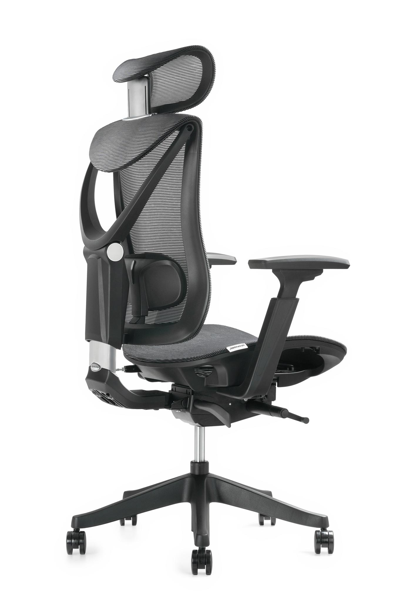 Кресло S1 Mesh Senior ErgoChair Deep Black, фото 8
