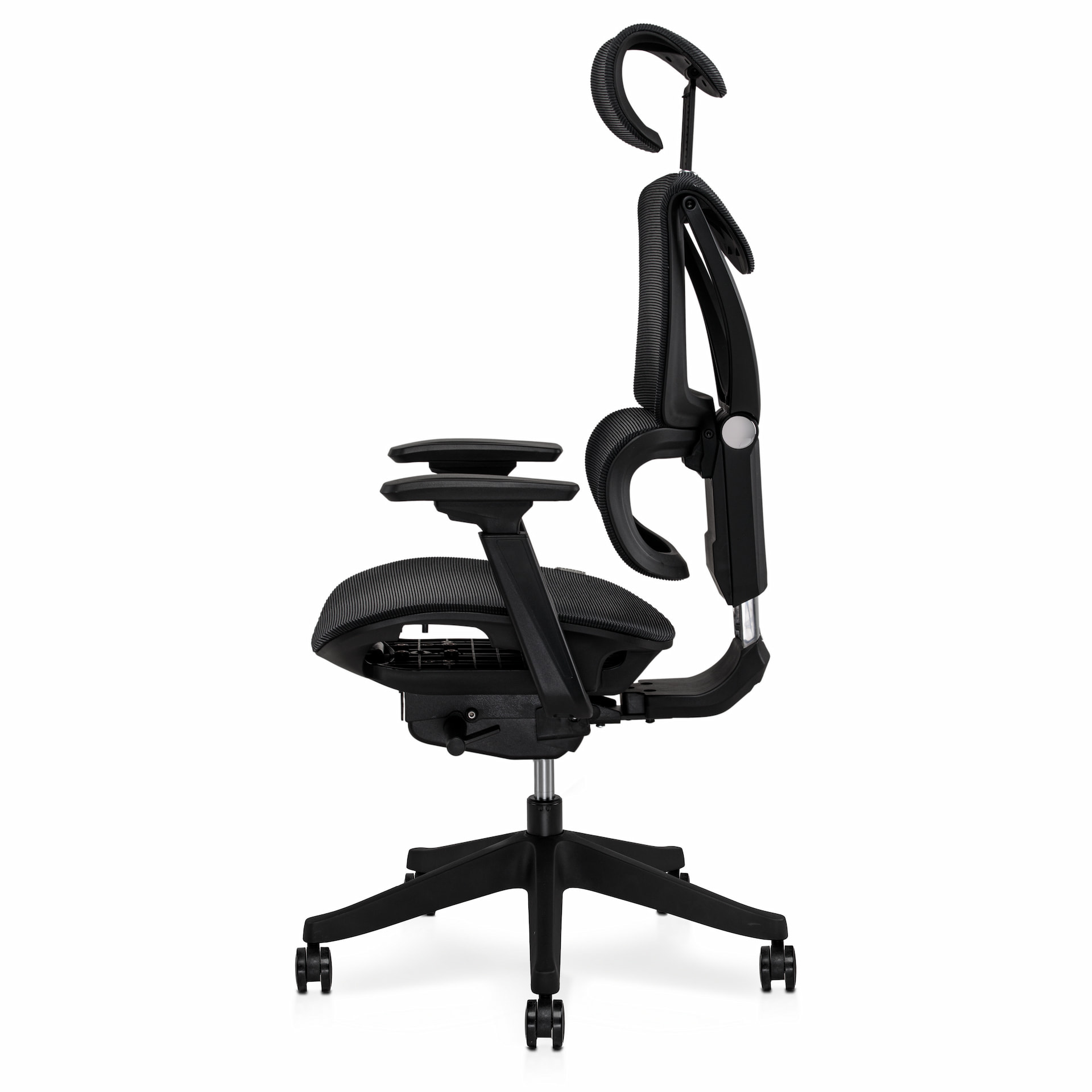 Кресло S3 Mesh Senior ErgoChair Deep Black, фото 7