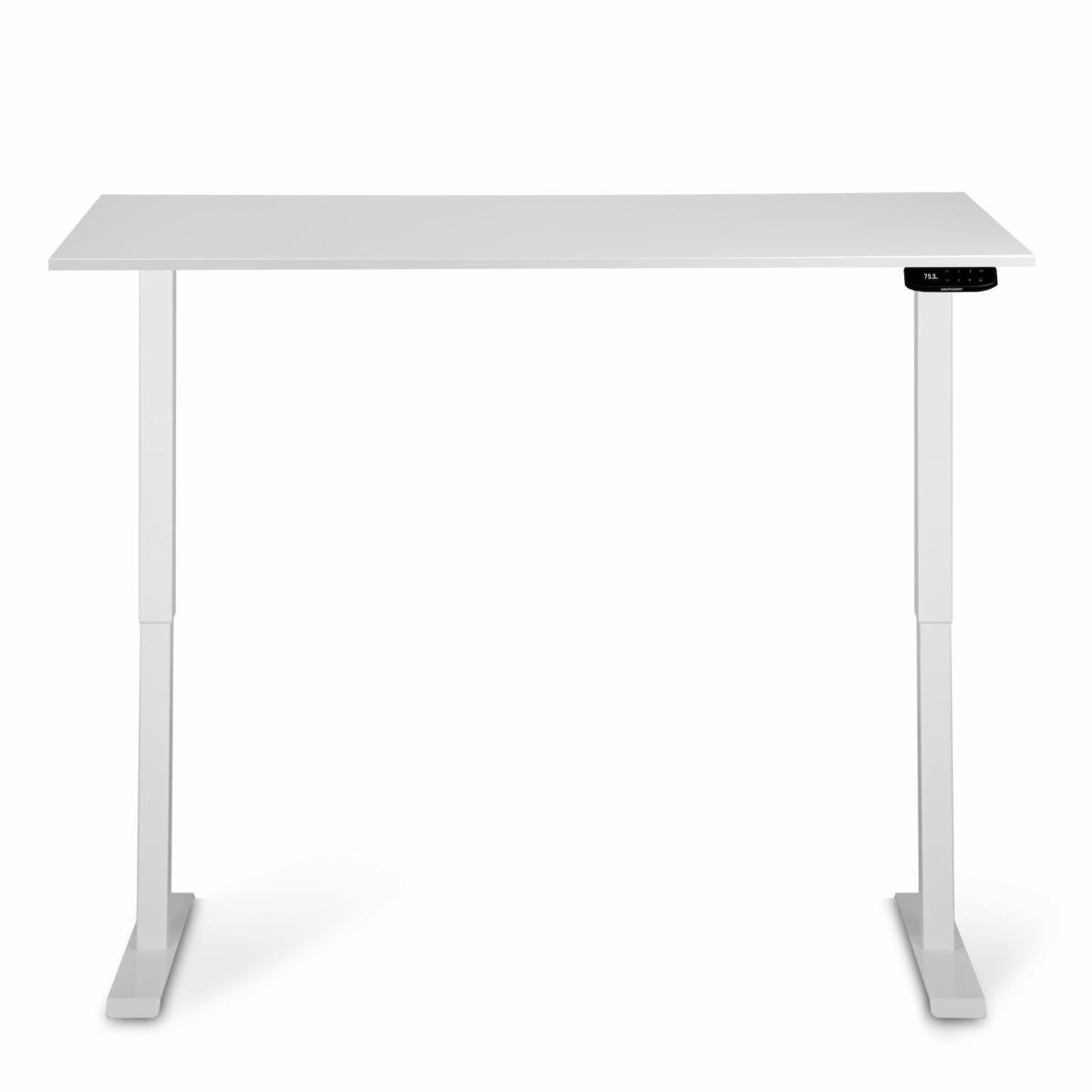 Adjustable table AdapDesk Smart 2 Motor 18mm Crystal White, Space Black, photo 5