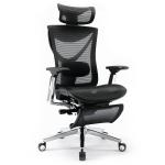 S1 Mesh Pro Max Senior ErgoChair Platinum Deep Black