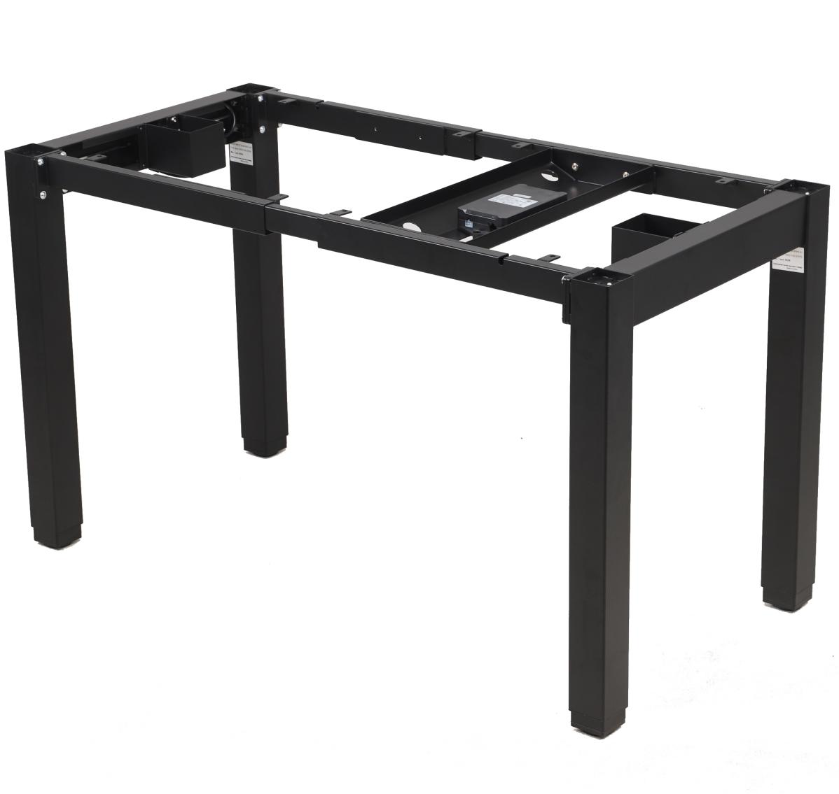 Adjustable table support AdapDesk Smart 4L 2 Motor Space Black, photo 1