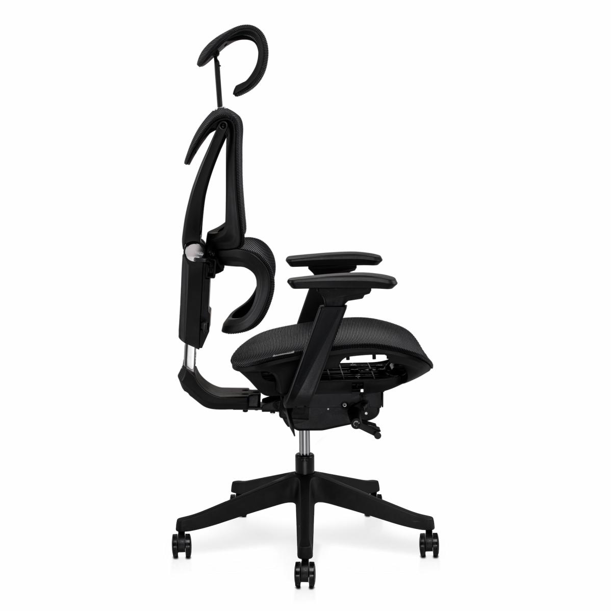 Кресло S3 Mesh Senior ErgoChair Deep Black, фото 3
