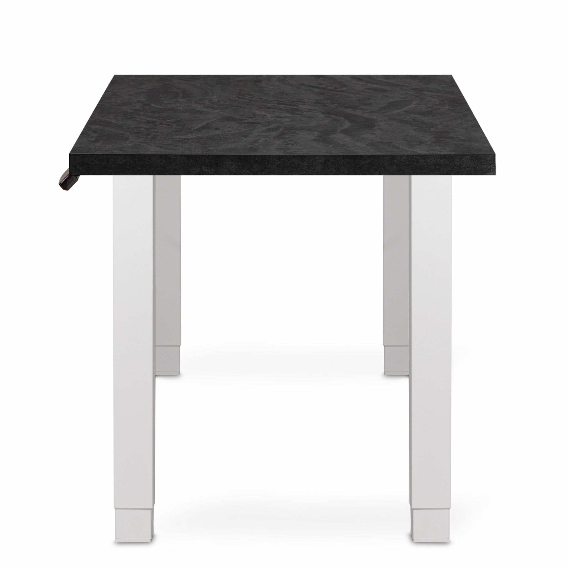 Adjustable table support AdapDesk Smart 4L 2 Motor 36mm Carbon Black, Snow White, photo 3
