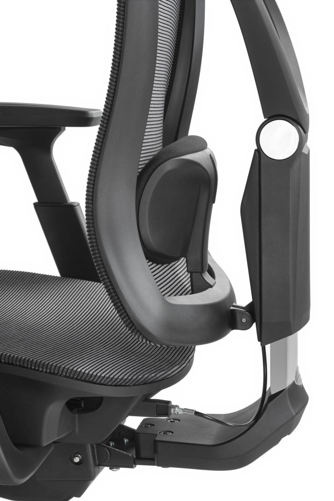 Кресло S1 Mesh Senior ErgoChair Deep Black, фото 17