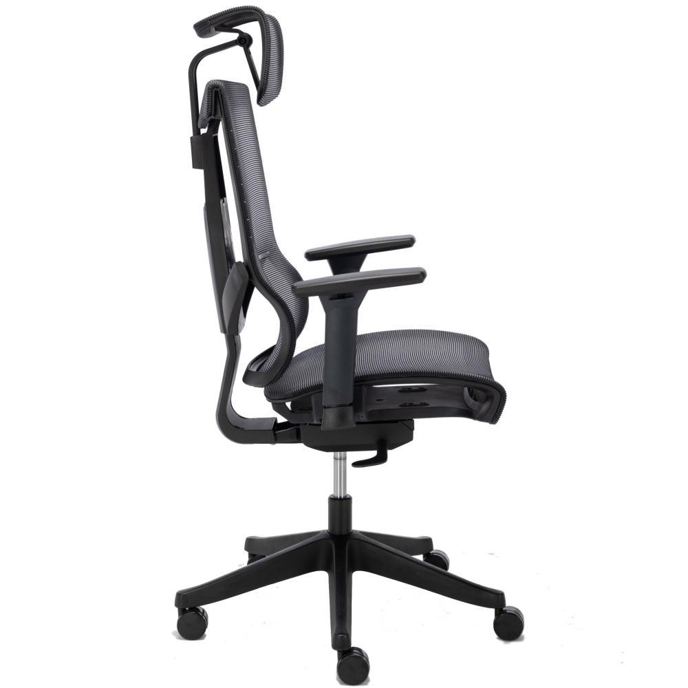 M1 Mesh Middle ErgoChair Deep Black, photo 3