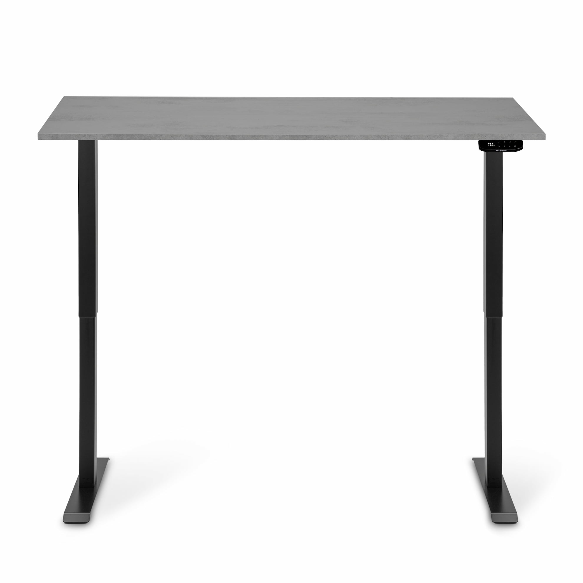 Adjustable table AdapDesk Smart 2 Motor 18mm Smoky Gray, Space Black, photo 5