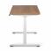 Adjustable table AdapDesk Smart 2 Motor Pro 36 Golden Wood, Snow White, photo 3 mini