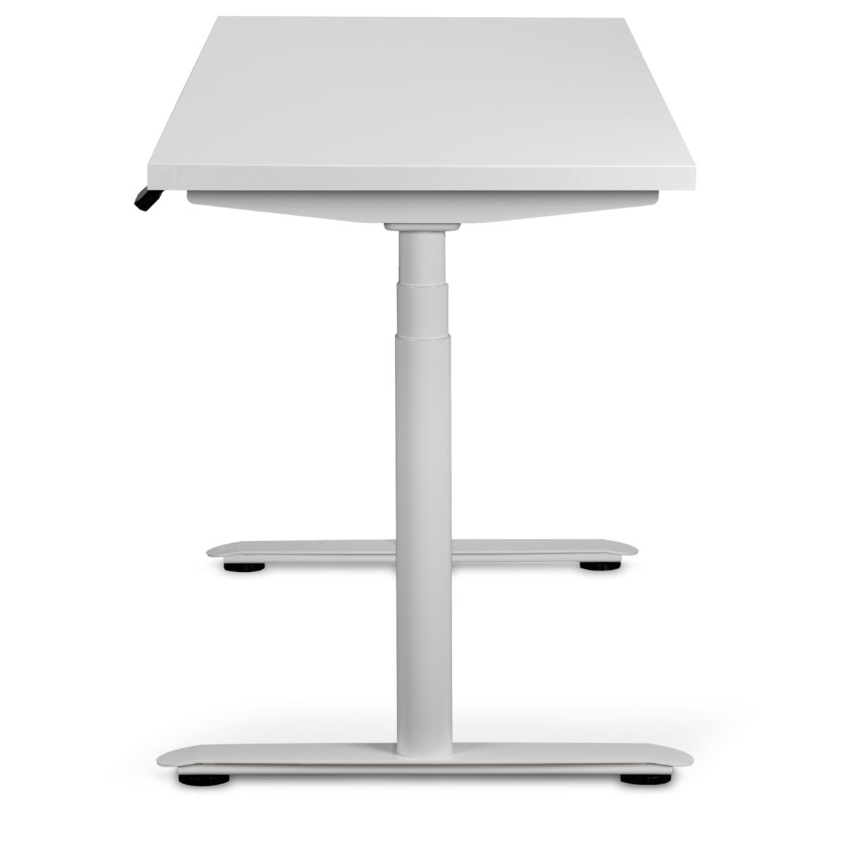 Adjustable table AdapDesk Smart 2 Motor Pro Speed 36мм Crystal White, Snow White, photo 3