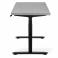Adjustable table AdapDesk Smart 2 Motor Pro Max 36мм Smoky Gray, Space Black, photo 3 mini