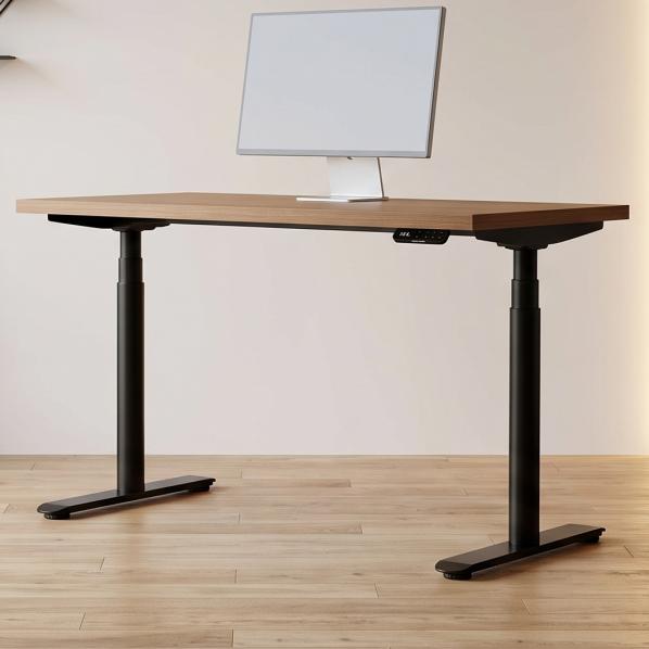 Ergonomic Adjustable table AdapDesk Smart 2 Motor Pro Max 36мм Golden Wood, Space Black