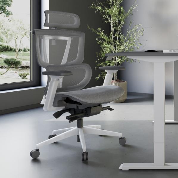 Ergonomic S2 Mesh Senior ErgoChair Alpine Grey