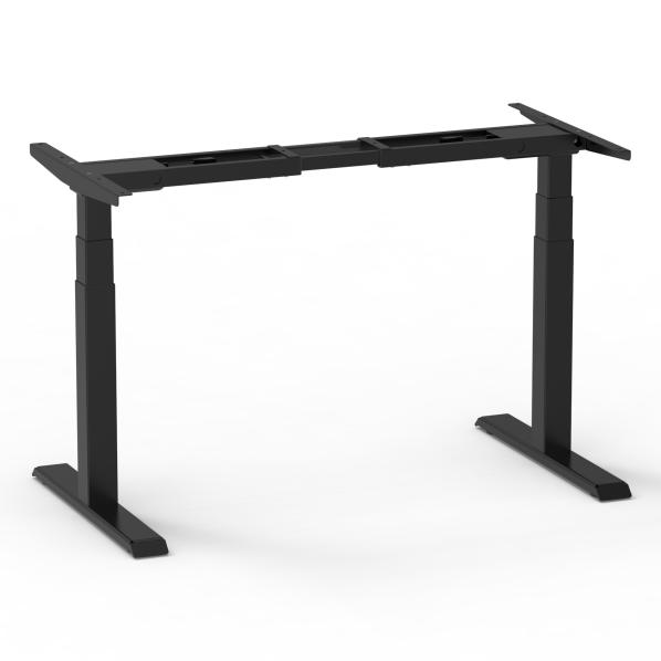 Ergonomic Adjustable table support AdapDesk Smart 2 Motor Pro Space Black