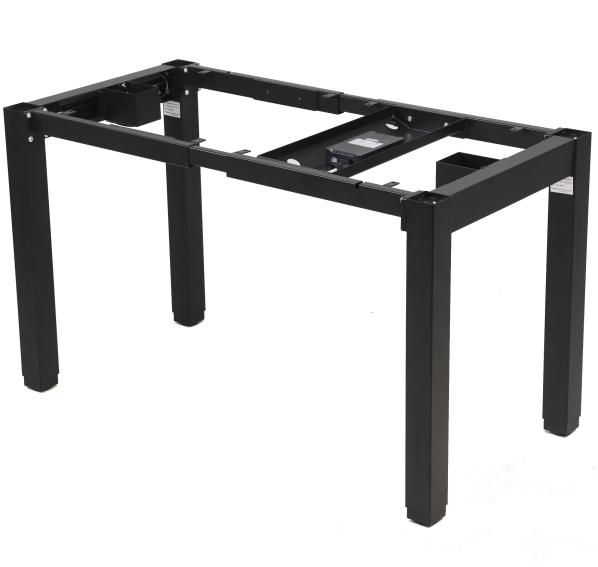 Ergonomic Adjustable table support AdapDesk Smart 4L 2 Motor Space Black