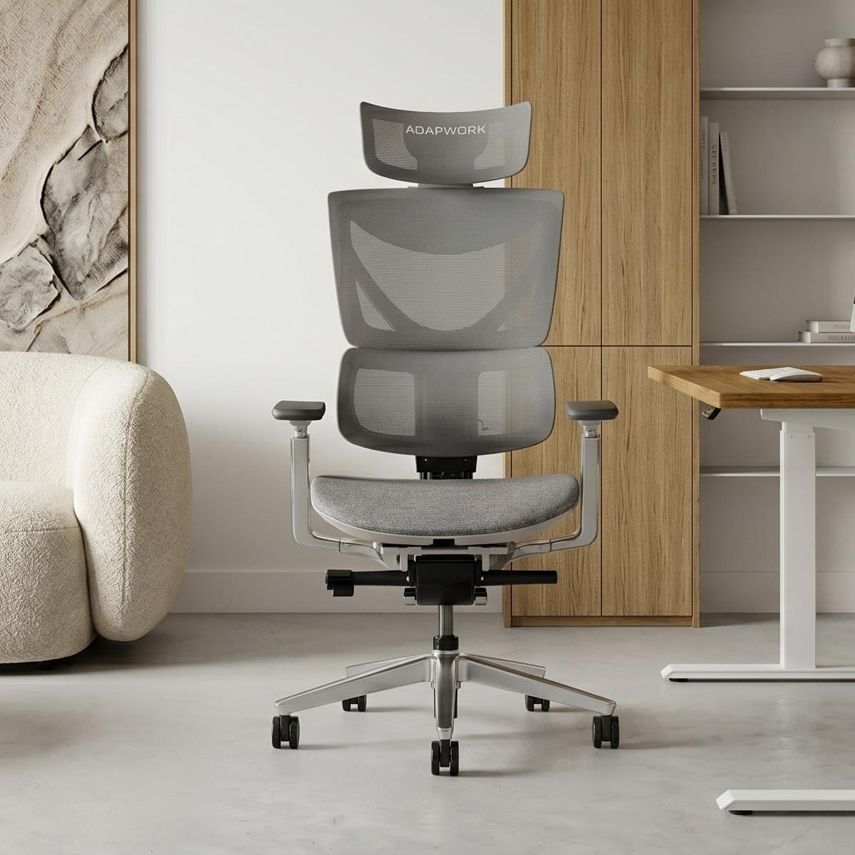 S3 Pro Senior ErgoChair Platinum Smoky Grey
