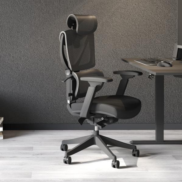 S3 Senior ErgoChair Deep Black