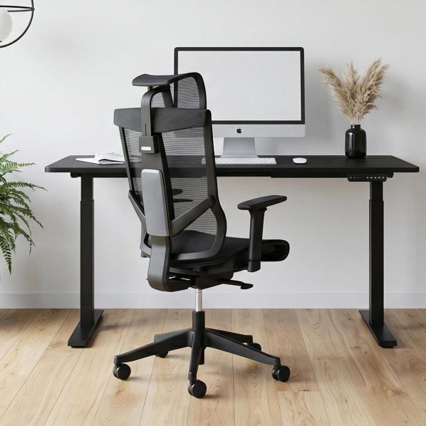 Ergonomic M1 Mesh Middle ErgoChair Deep Black