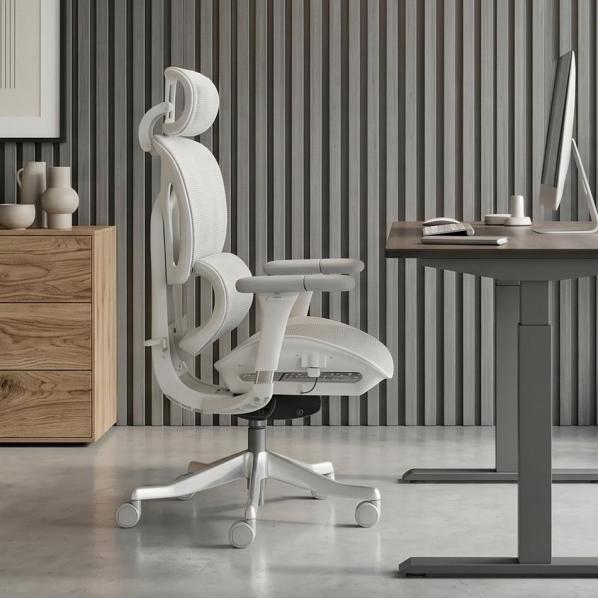 Ergonomic S7 Mesh Senior ErgoChair Alpine Grey