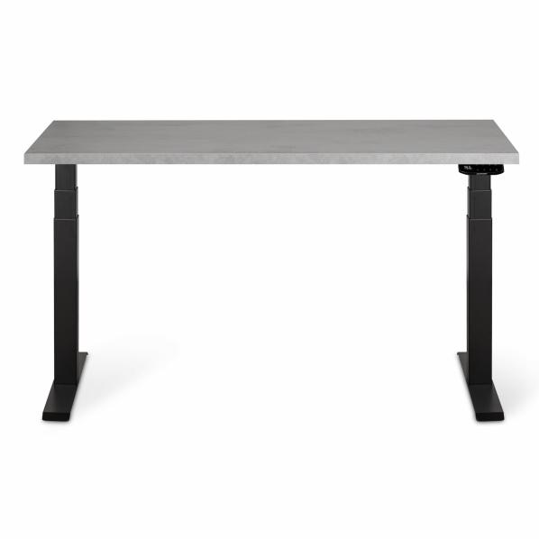 Ergonomic Adjustable table AdapDesk Smart 2 Motor Pro 36 Smoky Gray, Space Black