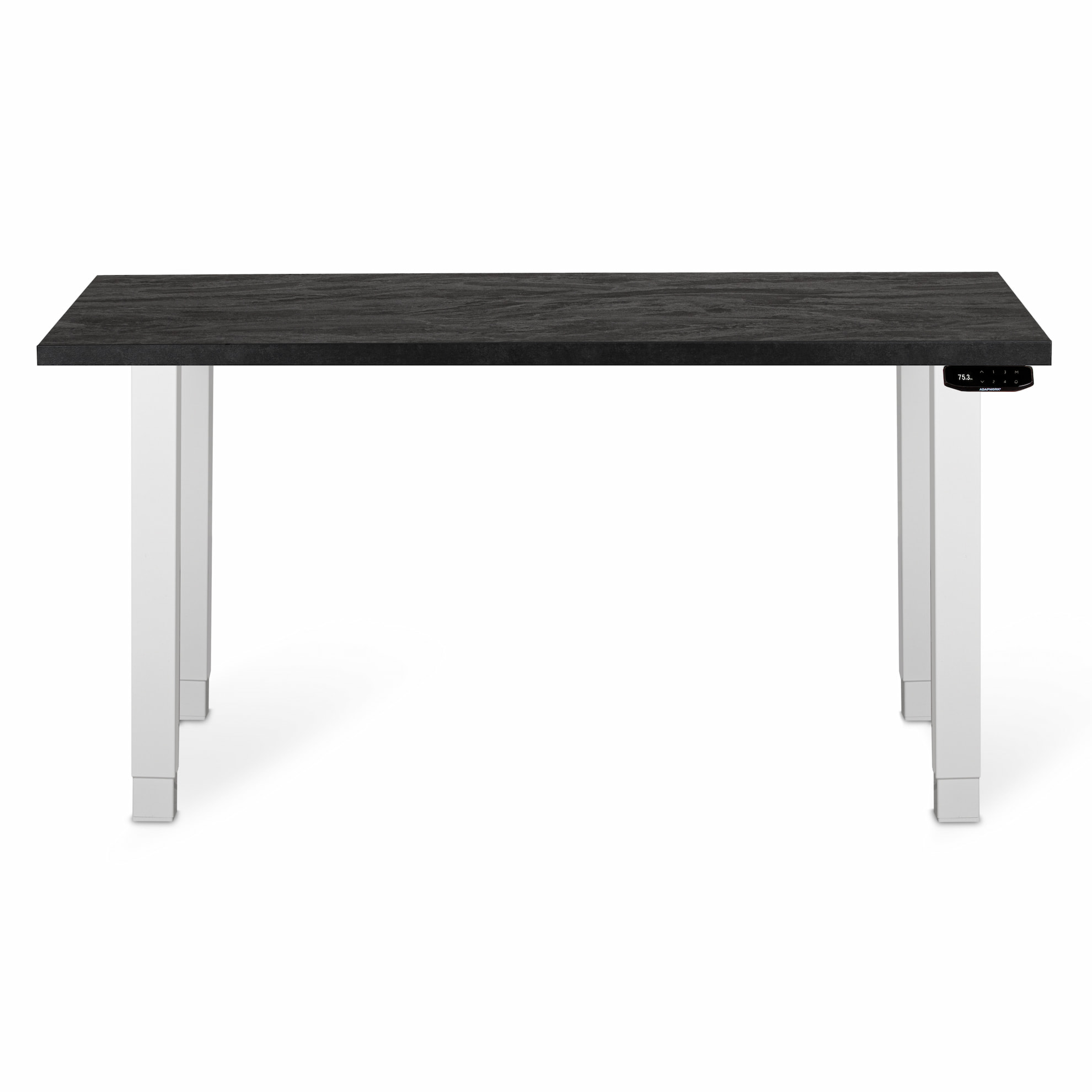 Adjustable table support AdapDesk Smart 4L 2 Motor 36mm Carbon Black, Snow White
