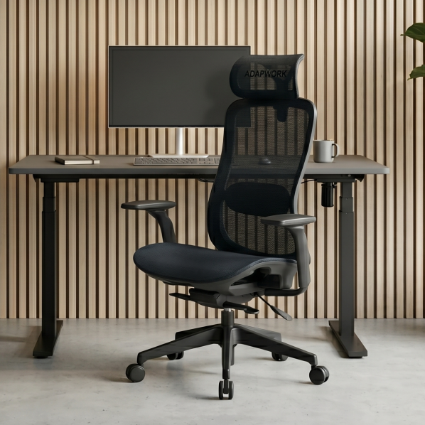Ergonomic M4 Mesh Middle Ergochair Deep Black
