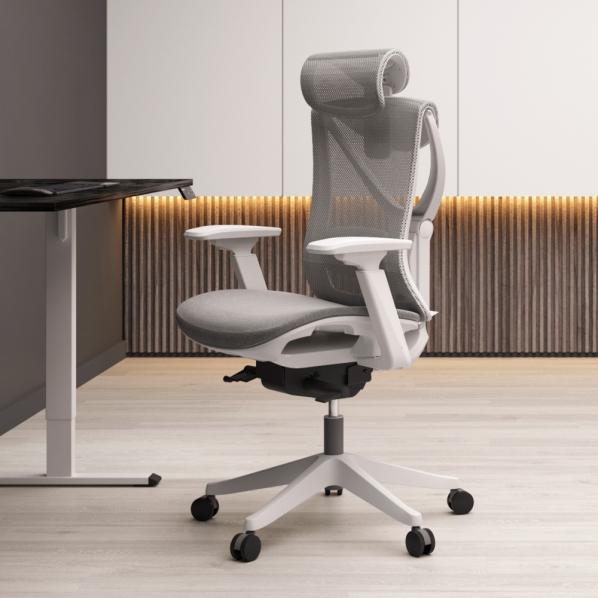 Ergonomic S1 Mesh Senior ErgoChair Alpine Grey